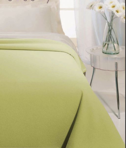 Coperta 100% Lana Matrimoniale - Gioia var 97 Lime – Coccoy