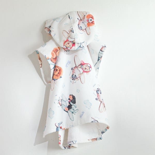 Accappatoio Gabel Poncho - Airplane - Trudy - Somma
