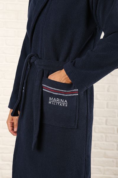 Accappatoio in Spugna Corrado Marina Militare di varie misure - 100% cotone 480 grmq – 6M98475MM
