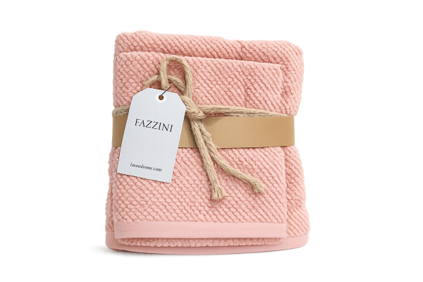 Asciugamani Set 1+1 - Plain - Fazzini - Assortimento Colori