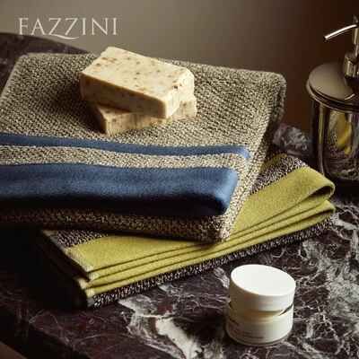 Asciugamani Set 1+1 - Melange - Fazzini - Assortimento Colori