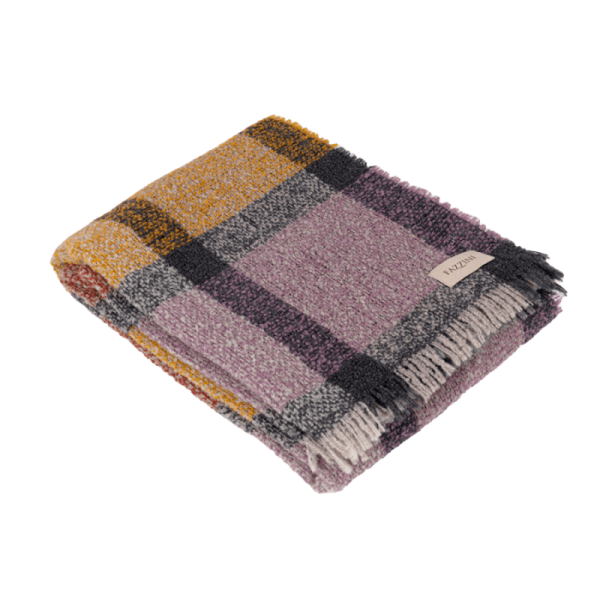 Plaid Coperta Fazzini - Bouclè - Assortimento Colori