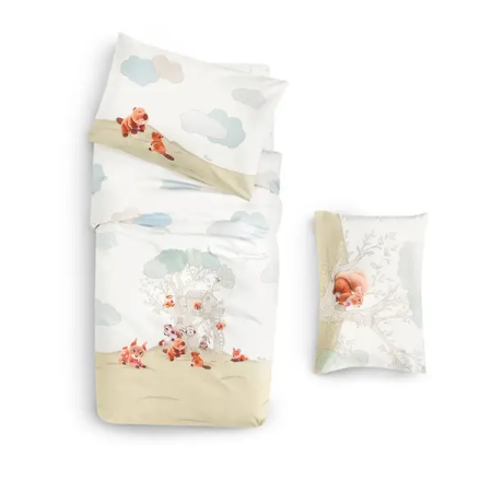 Completo Copripiumino Lettino a Cancello - Bosco - Trudi - Somma