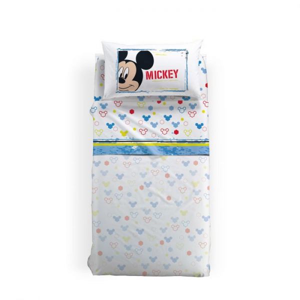 Lenzuola Singole una piazza Caleffi – Disney Topolino “Mickey Avventura” – Completo letto