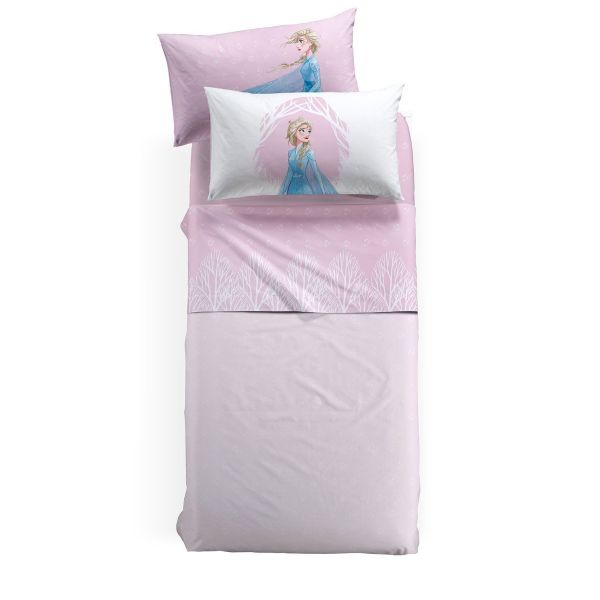 Lenzuola Una Piazza e Mezza - Completo Letto – Disney Frozen Natura - Caleffi