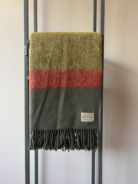 Coperta  Plaid in Lana - Somma – per Divano, Poltrona o Letto - Cosmo - Sottobosco