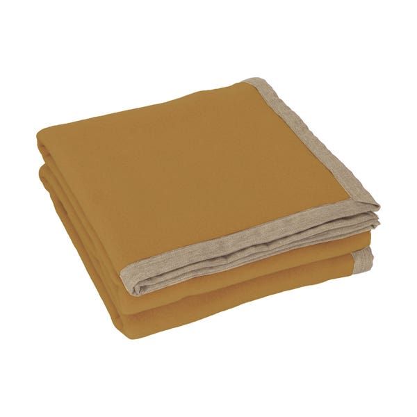 Coperta Somma 100% Lana ad Una Piazza e Mezza - Origami - Indiano