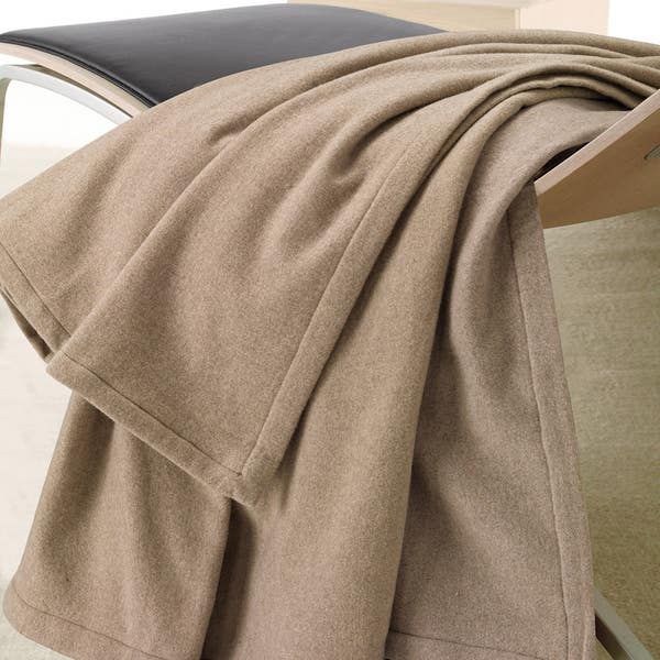 Coperta Somma Matrimoniale - 100% Cachemire - Ulysse - Duna