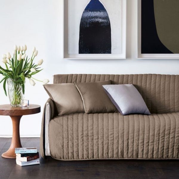 Copridivano - Pagoda Double Face - Microfibra - Assortimento Misure e Colori - Caleffi 