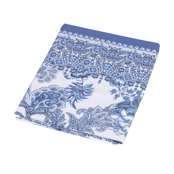 Copriletto Leggero/Telo Arredo Multiuso - Fez - Azzurro - Fazzini