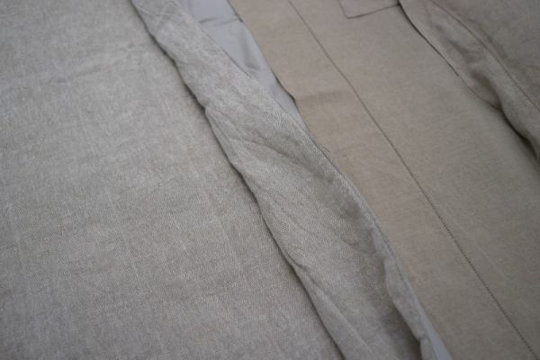 Copriletto Matrimoniale puro Lino – Trapuntino  Quilt - Natte – MTP