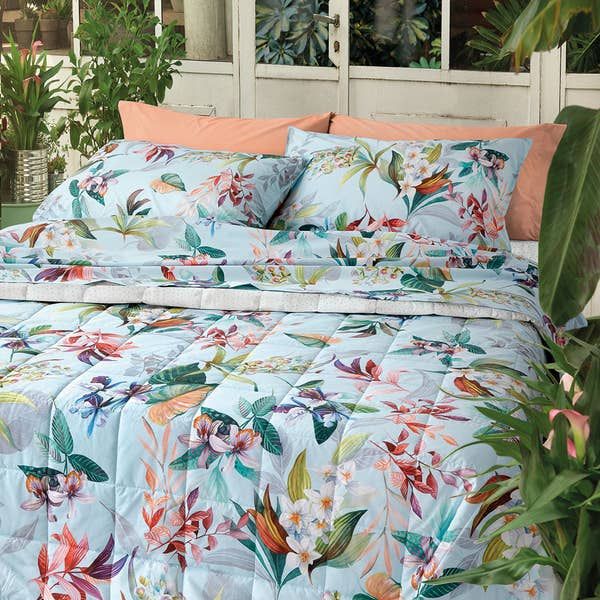 Copriletto Matrimoniale – Trapuntino / Quilt  - Crystal - Multicolor - Gabel