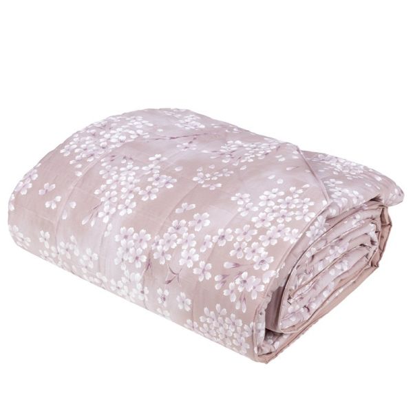 Copriletto Matrimoniale – Trapuntino  Quilt - Fazzini - Kimono - Rosa