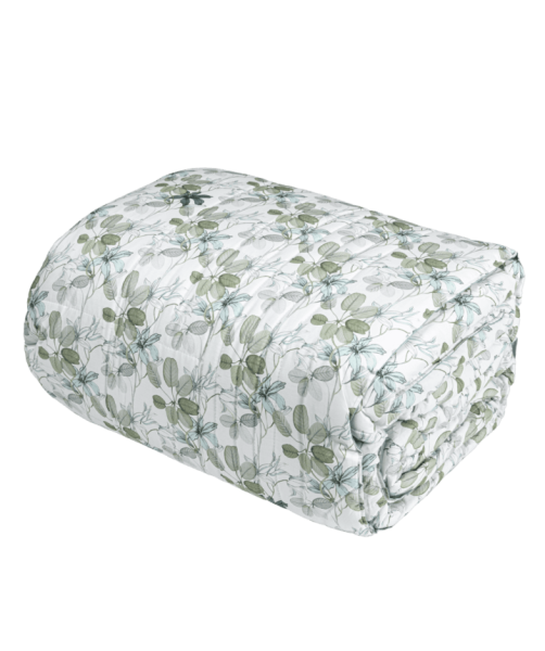 Copriletto Matrimoniale – Trapuntino / Quilt - Fazzini Atelier - Palazzina Liberty - Celadon