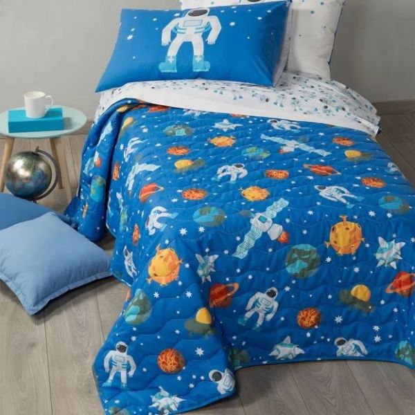 Copriletto Piazza e Mezza – Trapuntino  Quilt  - Spazio - Caleffi