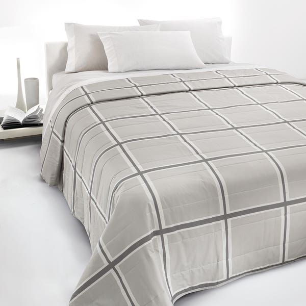 Copriletto Singolo – Trapuntino  Quilt una piazza - Perseo Bluette – Vallesusa