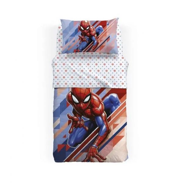 Copriletto Singolo – Trapuntino  Quilt una piazza - Spiderman Flash - Caleffi