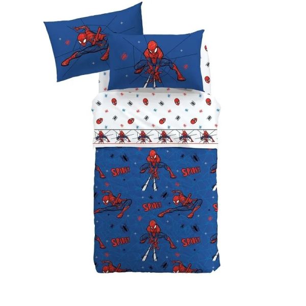 Copriletto Singolo – Trapuntino  Quilt una piazza – Marvel Spiderman Spidey - Caleffi