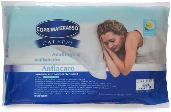 Coprimaterasso Con Angoli - Comfort Antiacaro - Varie Misure – Caleffi
