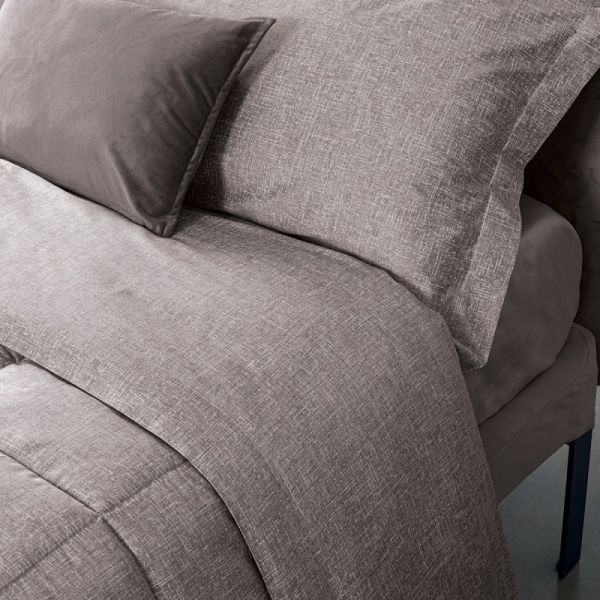 Copripiumino Matrimoniale - Completo Letto - Baco - Fazzini - Assortimento Colori