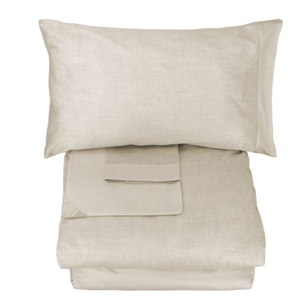 Copripiumino Matrimoniale - Icona - Panna – Somma – Completo letto