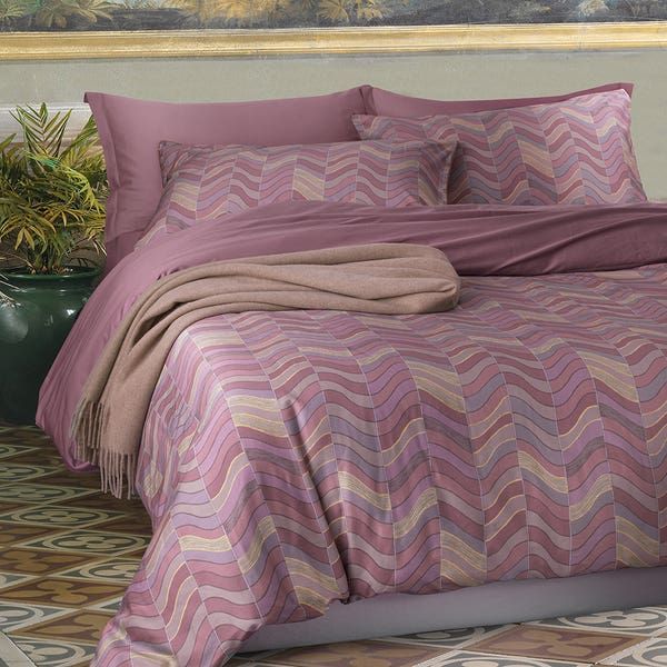 Copripiumino Matrimoniale - Lavinia - Orchidea - Somma - Completo Letto