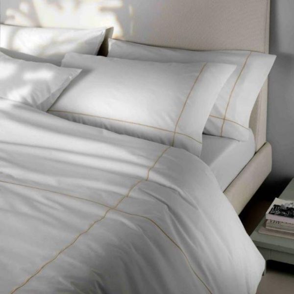 Copripiumino Matrimoniale - Signes - Bianco - Somma – Completo letto