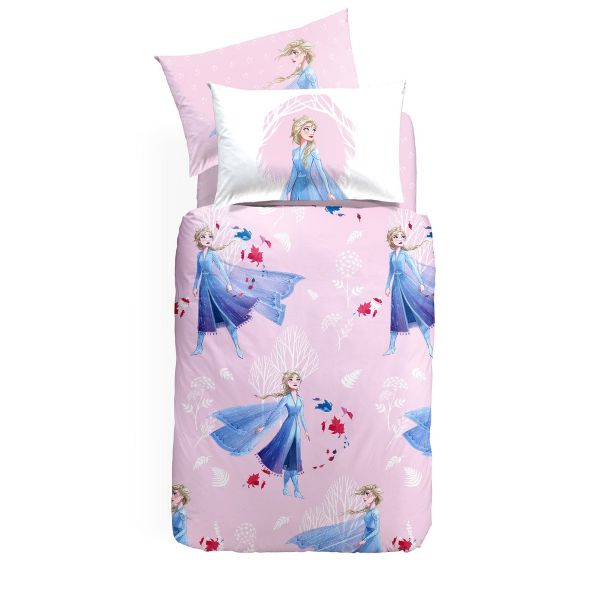 Copripiumino Una Piazza e Mezza Caleffi  - Disney Frozen Natura