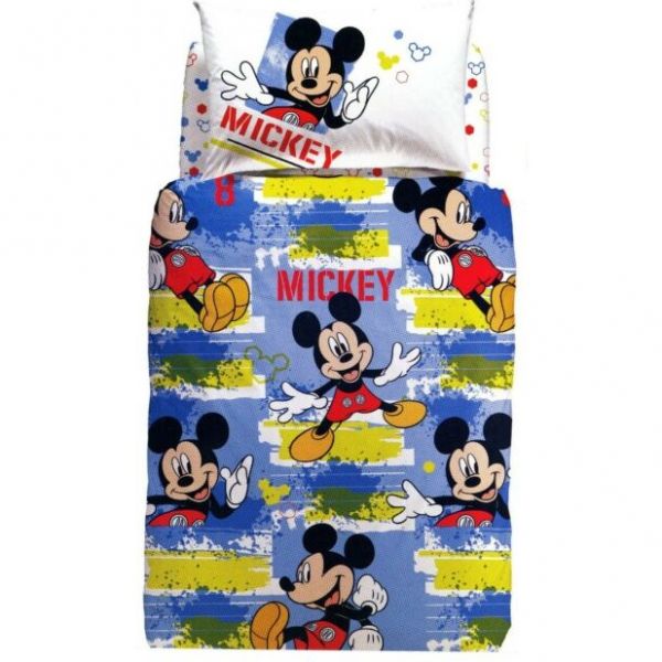Copripiumino Una Piazza e Mezza – Disney Mickey Avventura - Caleffi