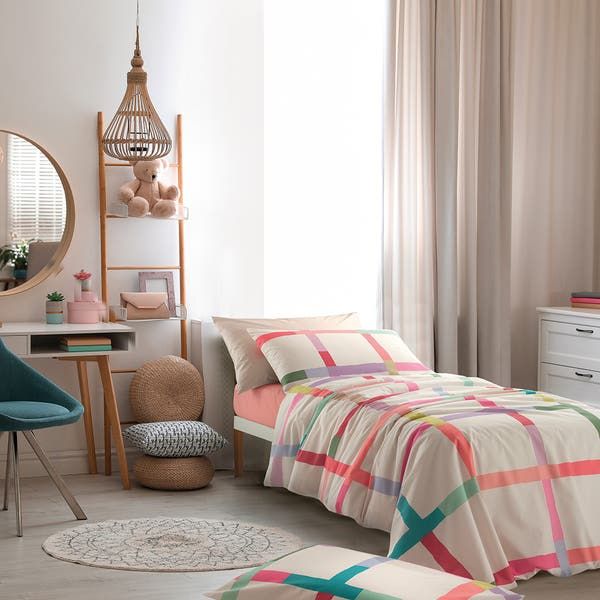 Copripiumino Singolo Una piazza - Cross - Rosa Fuxia - Gabel - Completo Letto