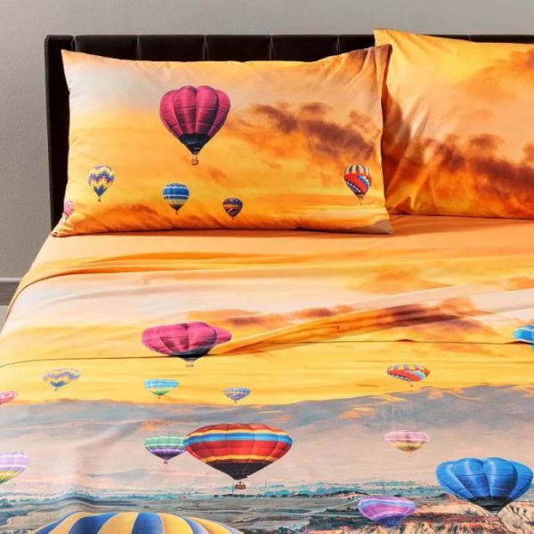 Copripiumino Una Piazza e Mezza - Cappadocia - Caleffi - Completo Letto