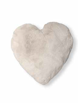 Cuscino Arredo in Pellicciotto a forma di cuore - Maryplaid – per Divano, Poltrona o Letto - 6M94578