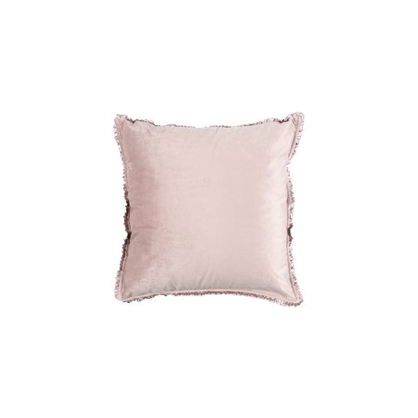 Cuscino Arredo per Divano  Letto - Fazzini Atelier – Velluto - Arcimboldi - Quadrato - Colore Rosa