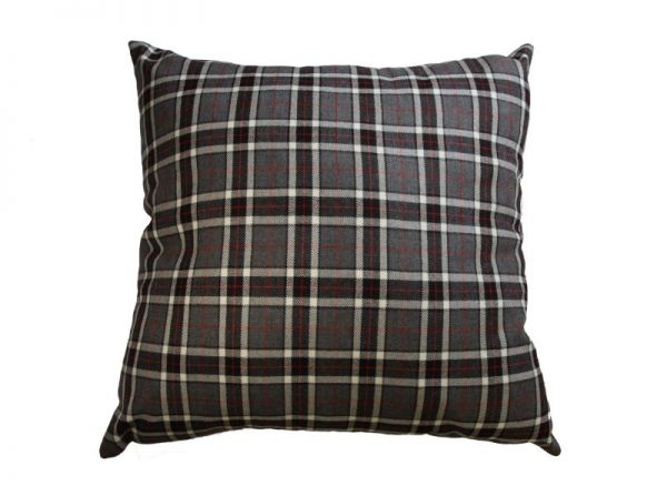 Cuscino Arredo Quadrato - 100% Lana - Scozzese 45x45 cm