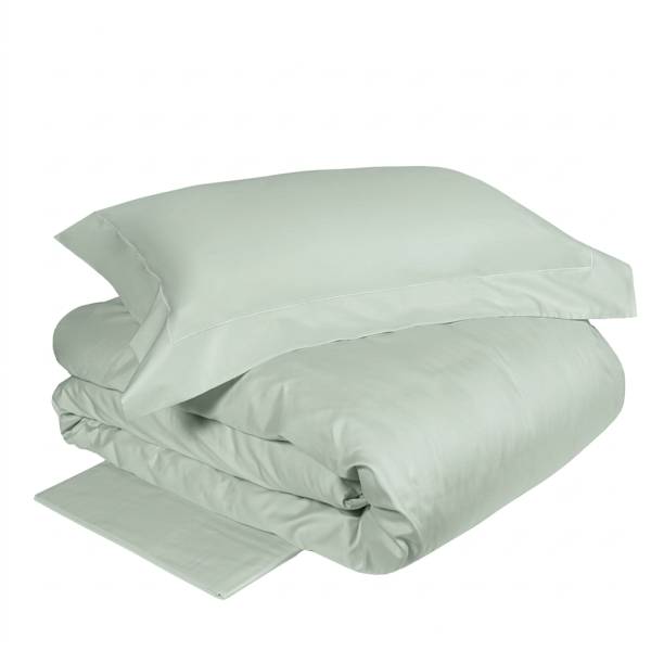 Copripiumino Matrimoniale - Fazzini Atelier - Velasca - celadon - Completo letto