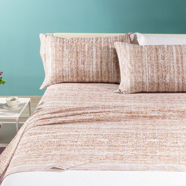 Lenzuola Caleffi – Evan - Completo letto - Assortimento Colori e Misure