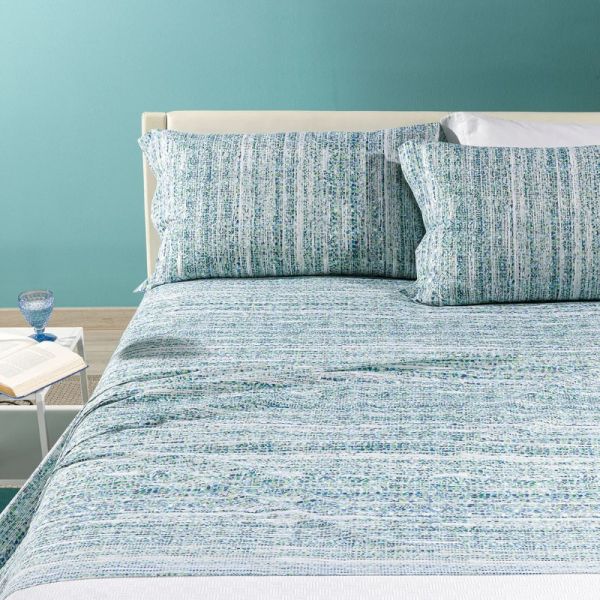 Lenzuola Caleffi – Evan - Completo letto - Assortimento Colori e Misure