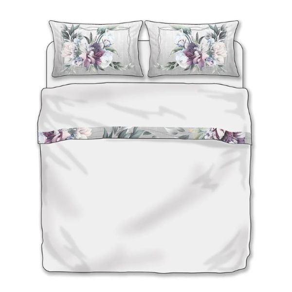 Lenzuola Copriletto Matrimoniali - Bloom Platinum - Randi – Completo letto