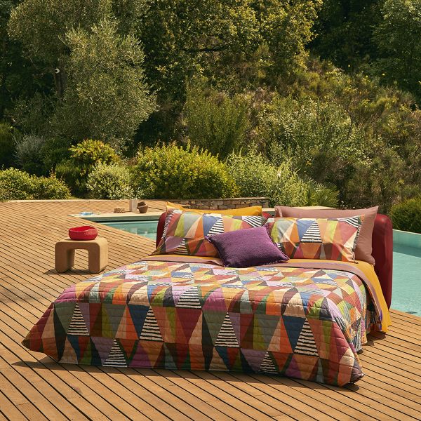  Lenzuola Copriletto Singole Una Piazza - Fazzini – Mexico - Multicolor - Completo letto