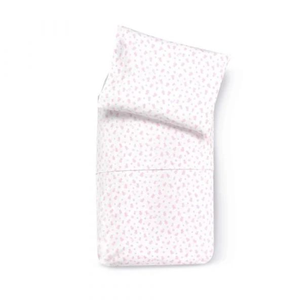 Lenzuola e copertina per Carrozzina - Completo  Letto – Sweet Dream - Rosa - Trudy Somma