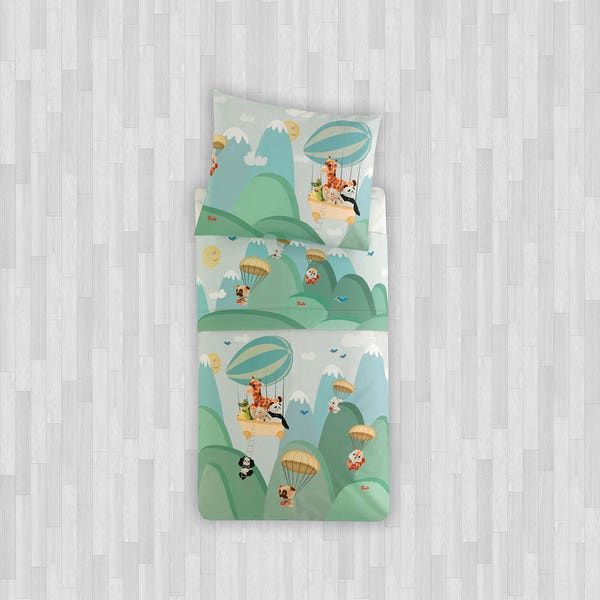 Lenzuola Lettino a Cancello - Completo Letto - Friend - Multicolor - Trudy Somma