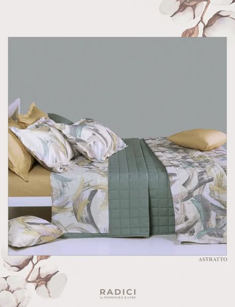 Lenzuola Matrimoniali - Astratto - Melograno - Radici - Randi – Completo Letto