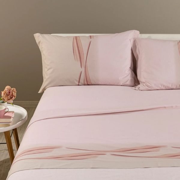 Lenzuola Matrimoniali - Completo Letto - Night Rosa - Caleffi