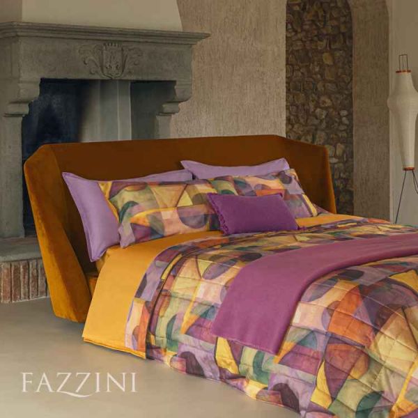 Lenzuola Matrimoniali - Fazzini – Paracas - Malva - Completo letto