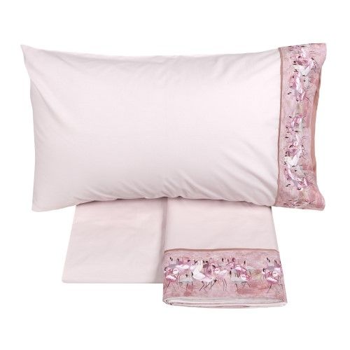 Lenzuola Matrimoniali - Fazzini – Pink Africa - Completo letto