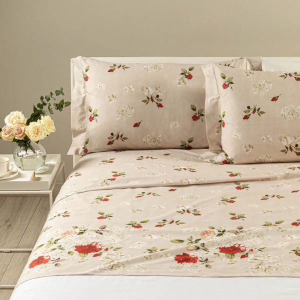 Lenzuola Matrimoniali Caleffi - Soave - Completo Letto