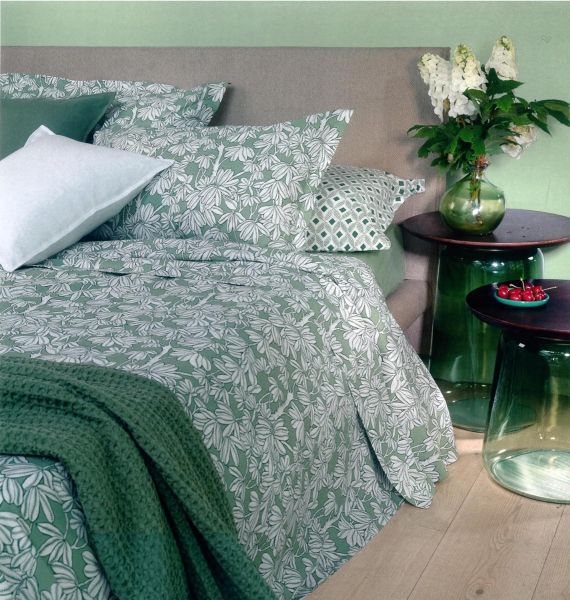 Lenzuola Matrimoniali Fazzini - Completo Letto - Kokoa - Verde