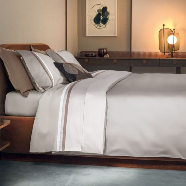 Lenzuola Matrimoniali Fazzini  - Completo Letto  - Kubric - Assortimento Colori