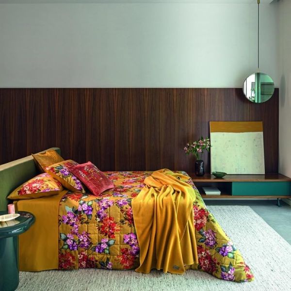 Lenzuola Matrimoniali Fazzini - Completo Letto - Terre d'Ocra - Ocra