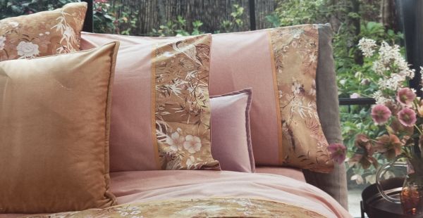 Lenzuola Matrimoniali Flanella - Giardini d'Oriente - Completo letto - Assortimento Colori